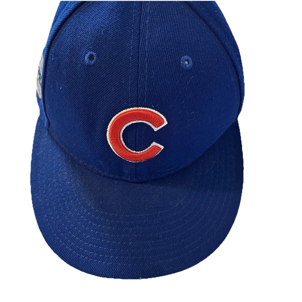Chicago Cubs 2016 World Series Champions Fitted Cap Fitted‎ Hat Size 7